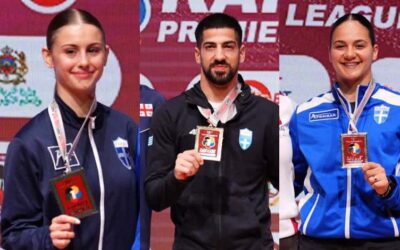‘Karate 1 – Premier League’: Χρυσός ο Στέφανος Ξένος, Αργυρή η Χριστίνα Παππά και Χάλκινη η Κέλλυ Κυδωνάκη